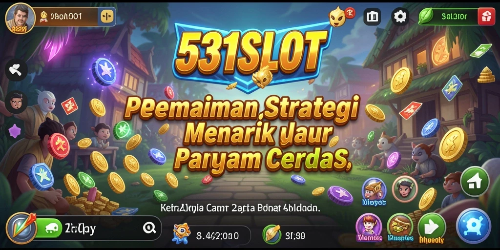 Screenshot utama 531SLOT menampilkan aksi strategi yang intens.
