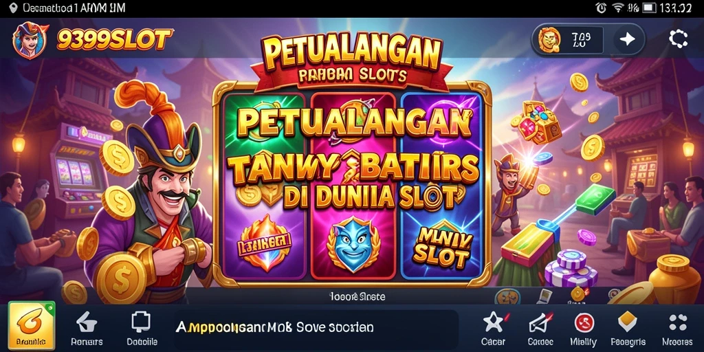 Screenshot menampilkan gameplay seru di dunia slot terbuka.