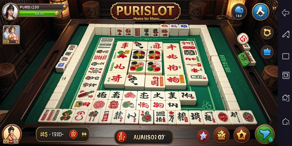 Gameplay seru dan menantang dalam PURISLOT yang penuh warna.